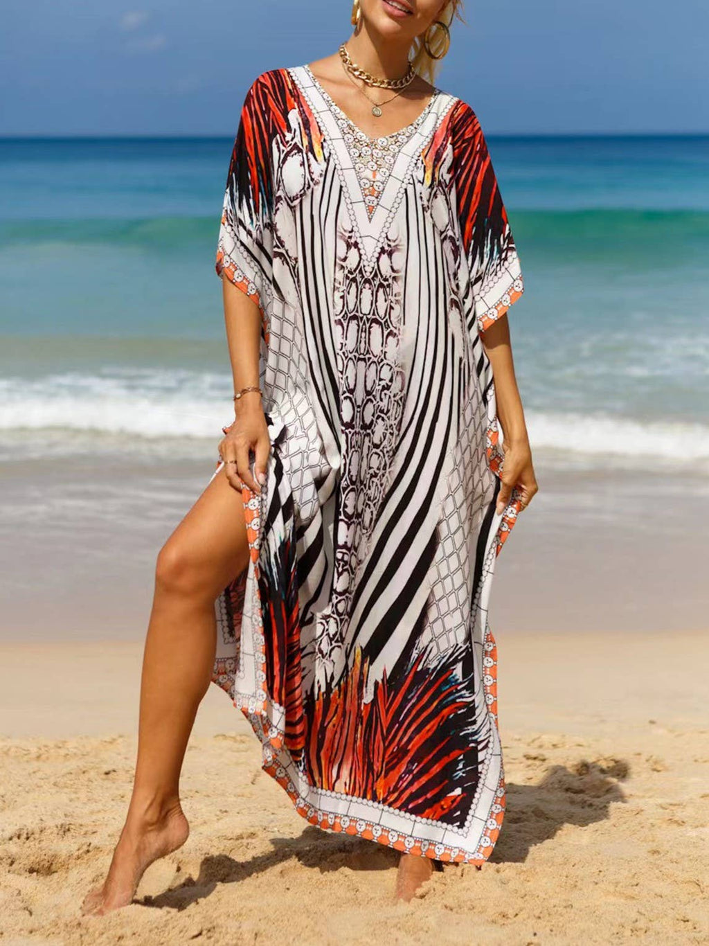 Bohemian Printed Kimono 19 Colors