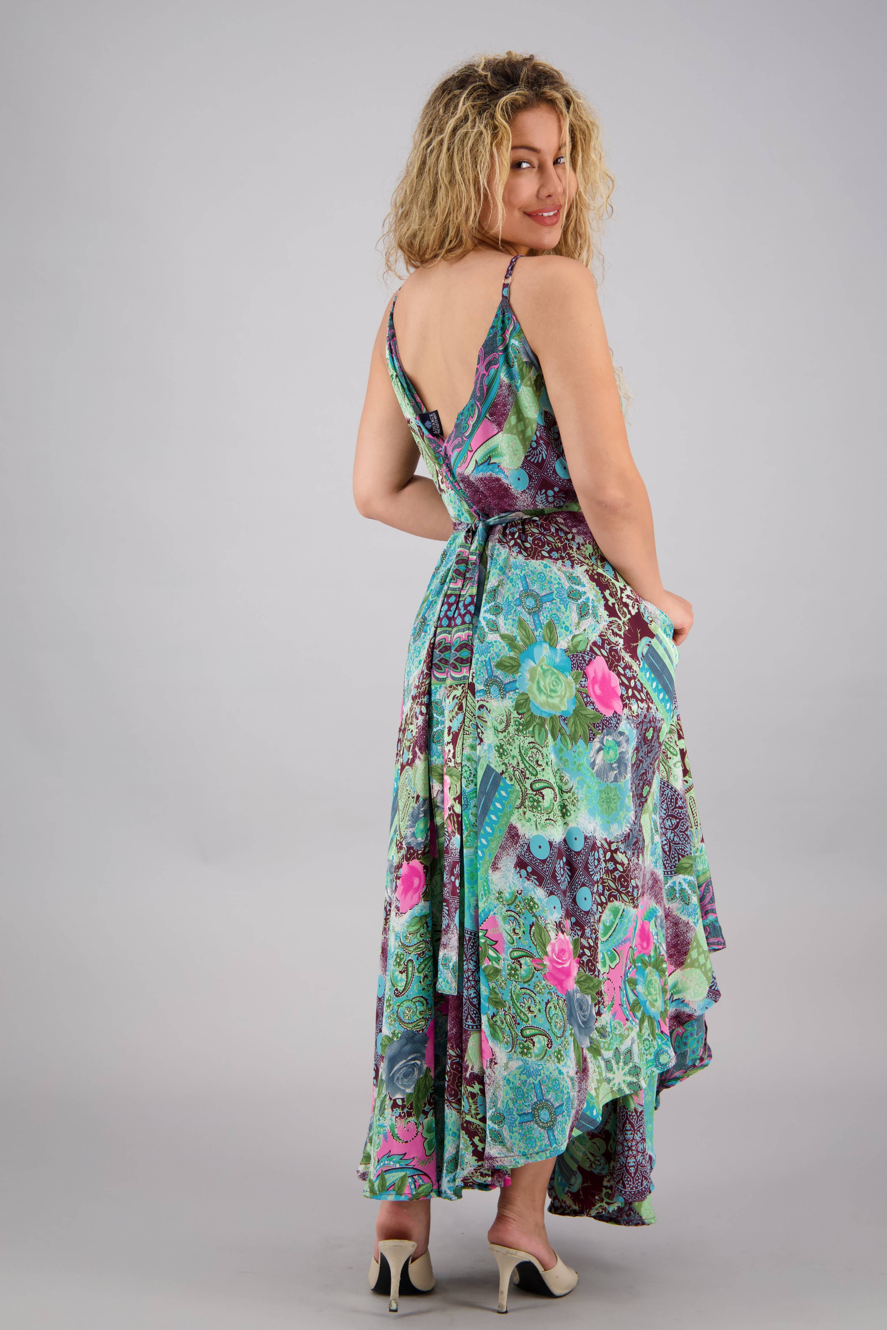 Beautiful vibrant floral dress
