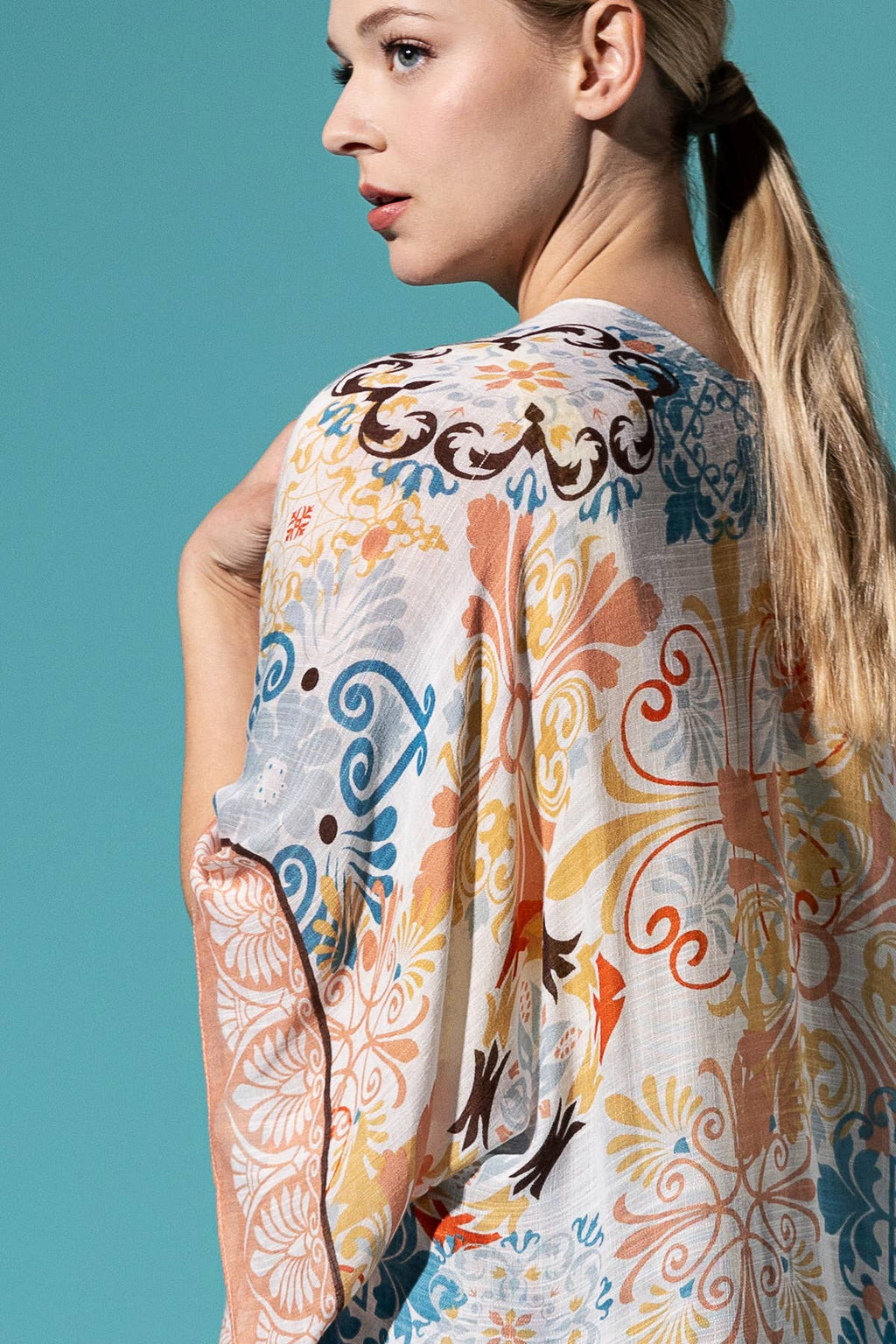 Cona Moroccan Tile Kimono