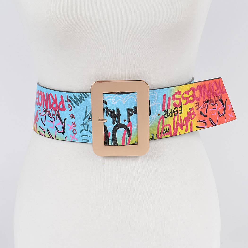 Graffiti Waist Belt