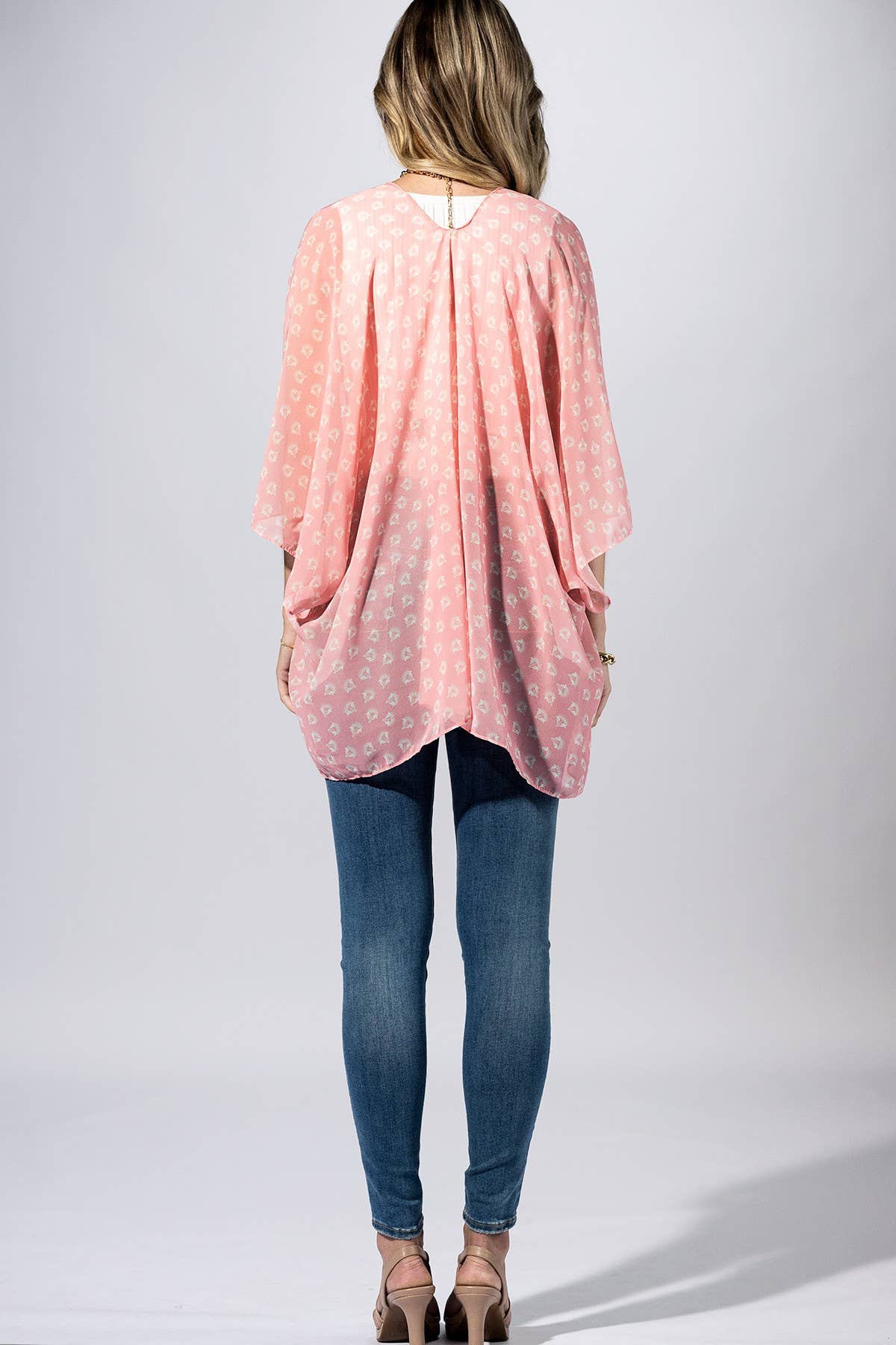 Peony Ditsy Blossom Kimono