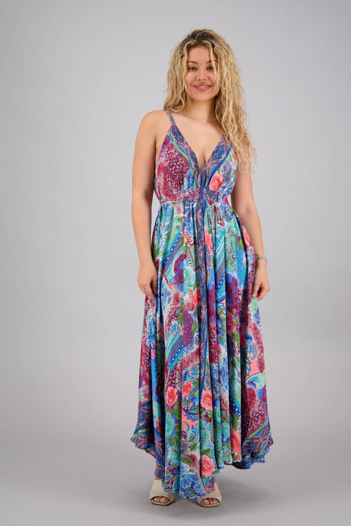 Beautiful vibrant floral dress