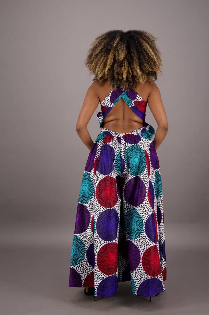 African Print Infinity Jumper 16118-267