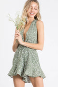 Outdoor Chic Self-Tie Women's Romper 5044IMR