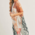 VINTAGE AMERICAN FLAG KIMONO