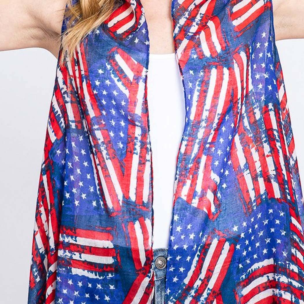 AMERICAN FLAG VEST