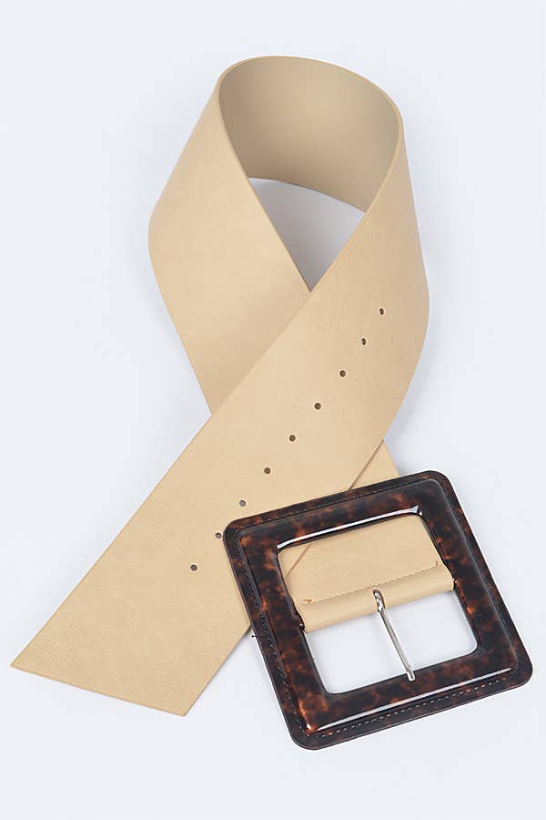 Iconic Square Buckle Belt