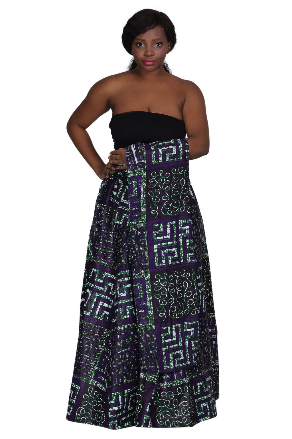 African Print Palazzo Pants 61-234