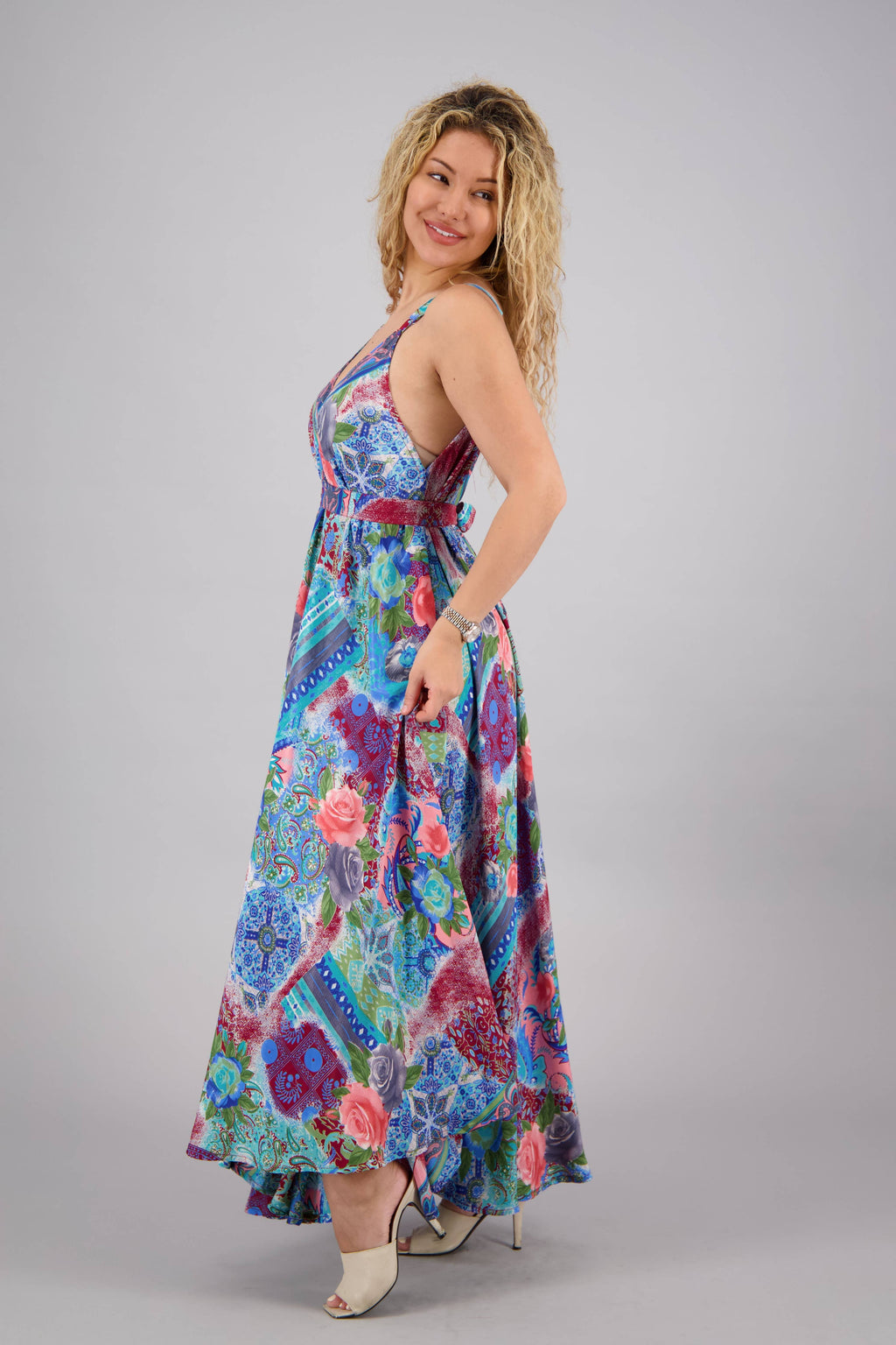 Beautiful vibrant floral dress