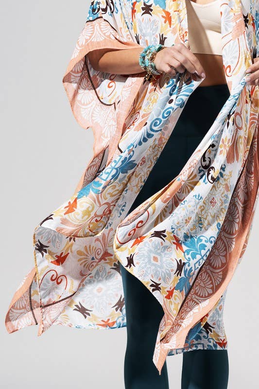 Cona Moroccan Tile Kimono