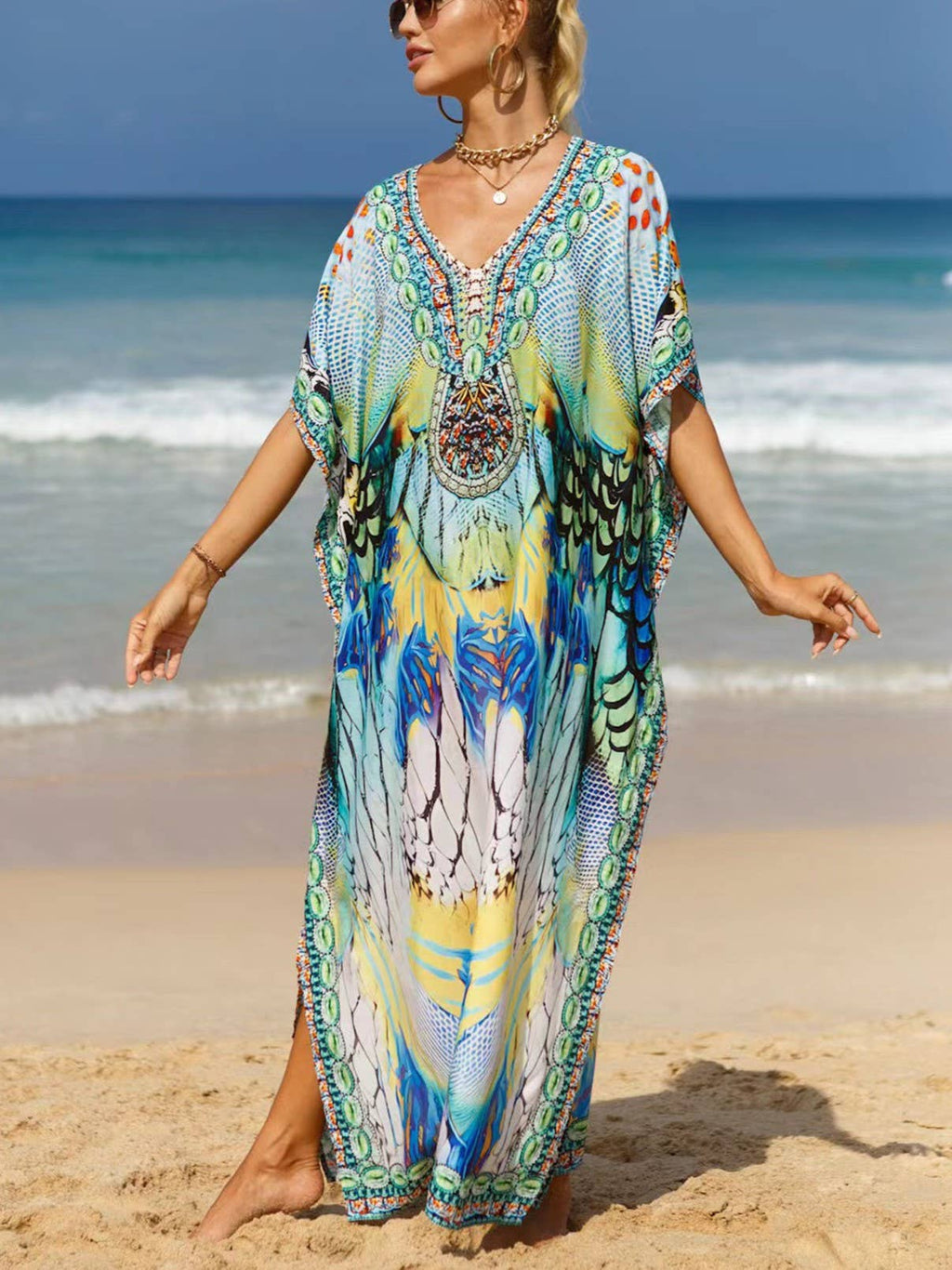 Bohemian Printed Kimono 19 Colors