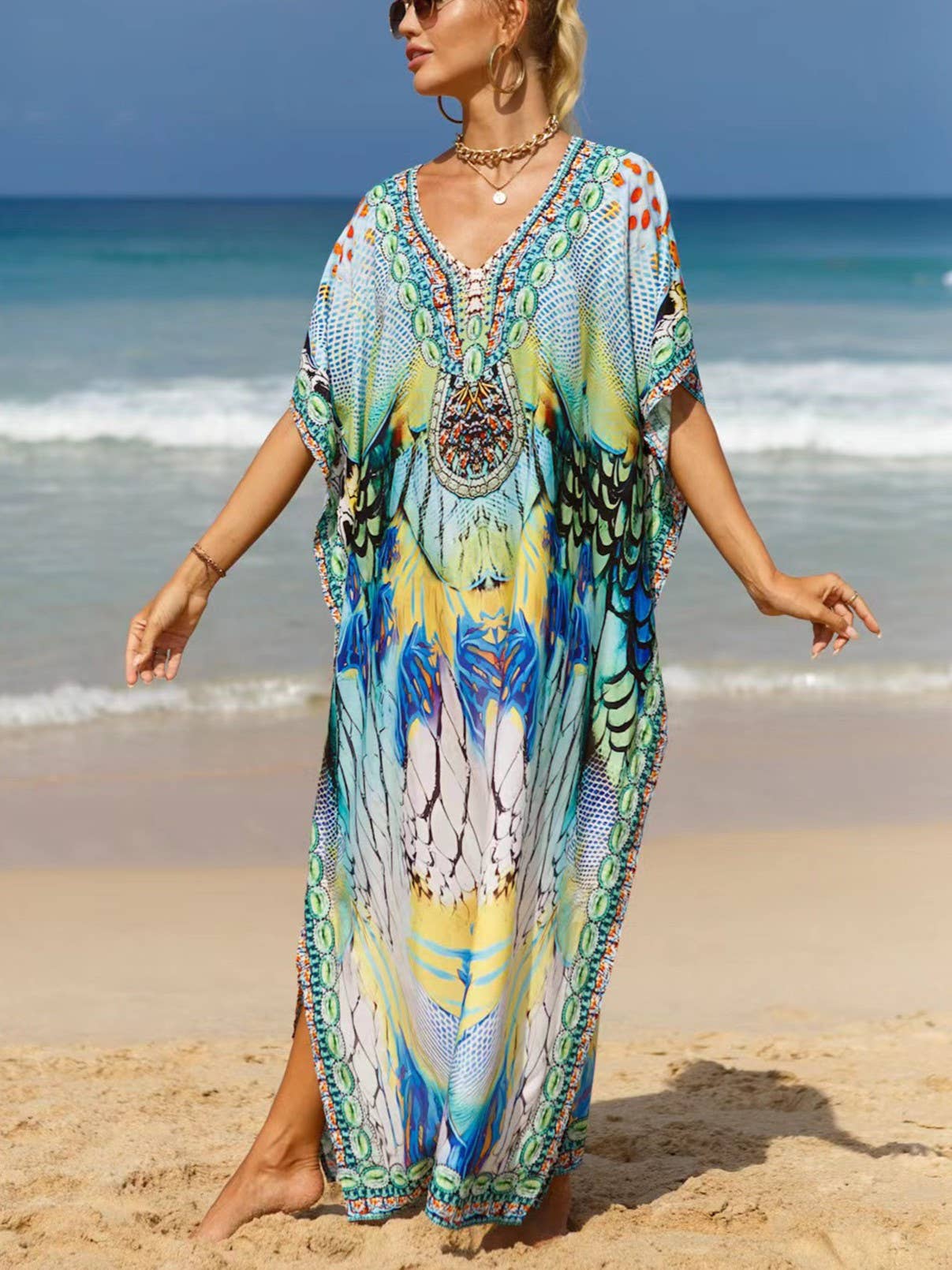 Bohemian Printed Kimono 19 Colors