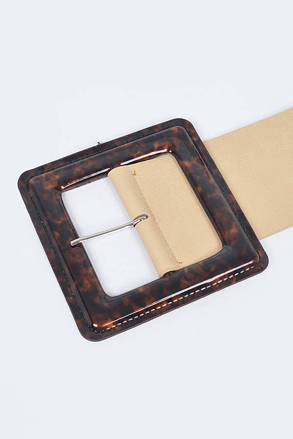Iconic Square Buckle Belt