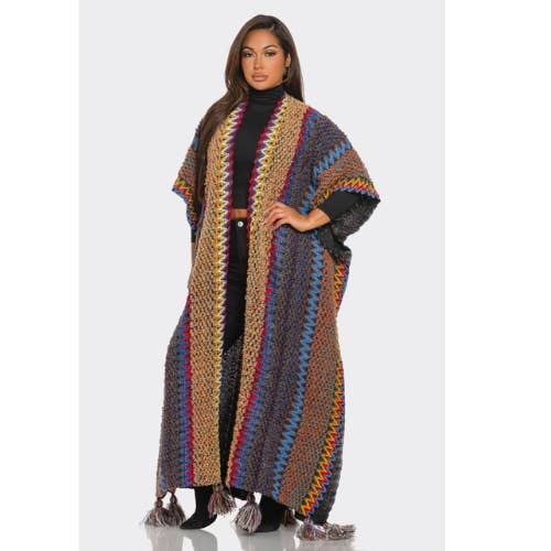 CARDIGAN KIMONO TASSEL