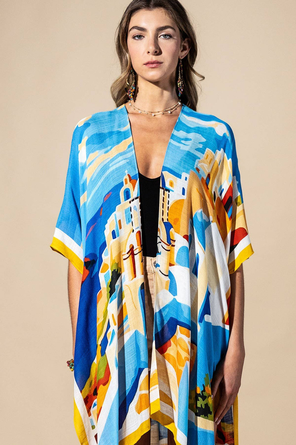 Oia Horizon Kimono