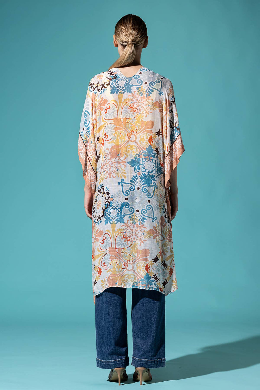 Cona Moroccan Tile Kimono
