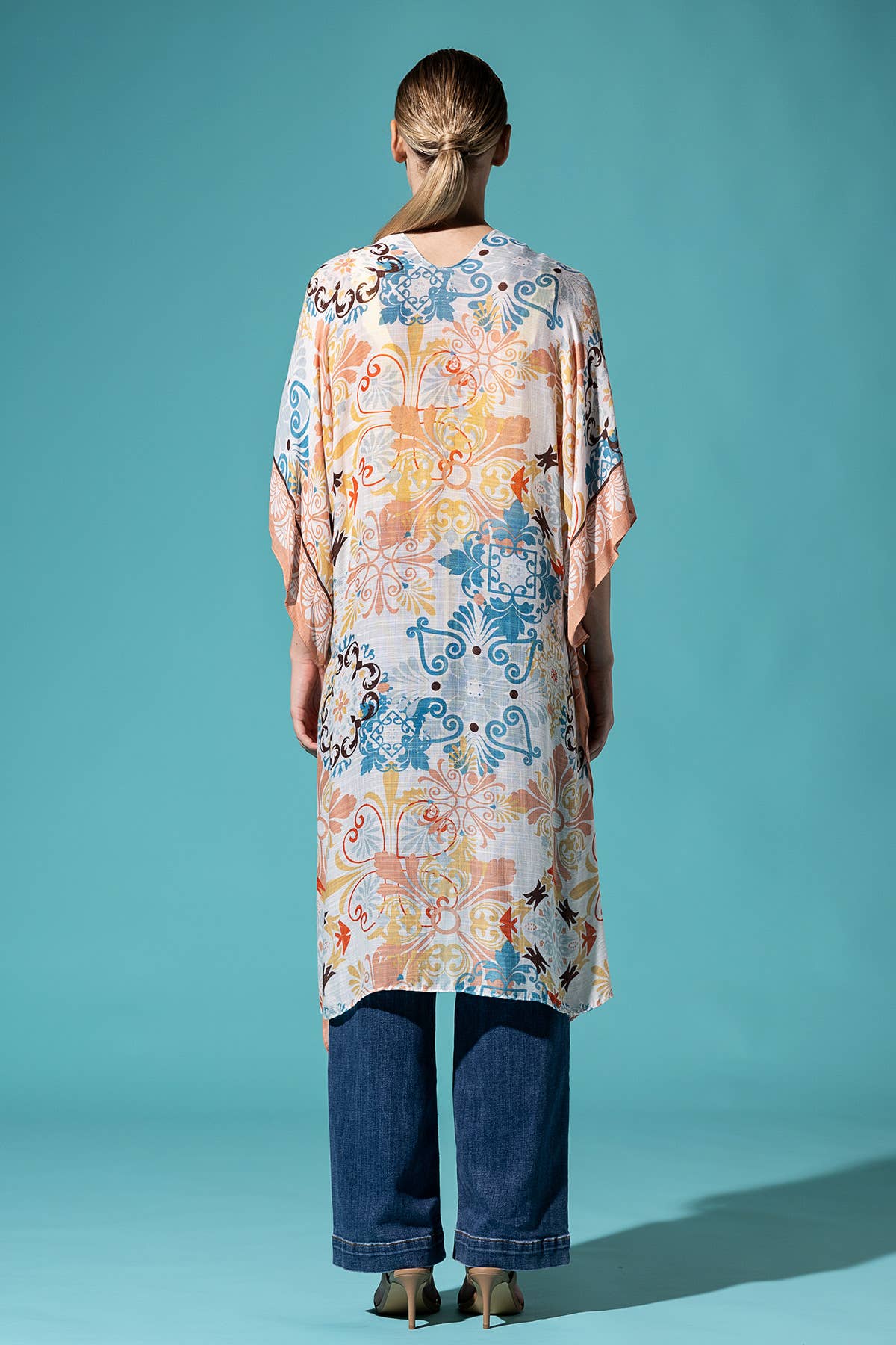 Cona Moroccan Tile Kimono