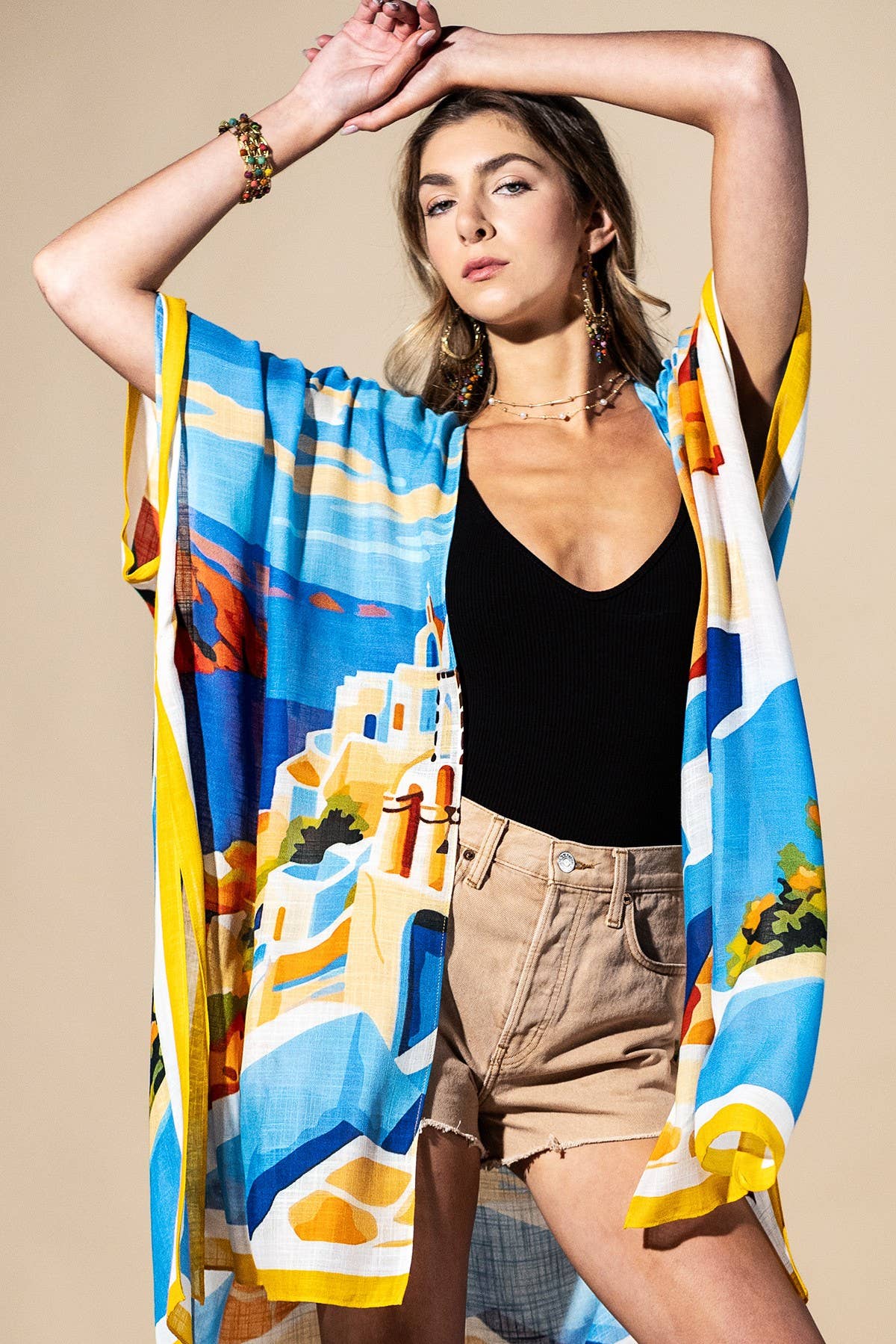 Oia Horizon Kimono