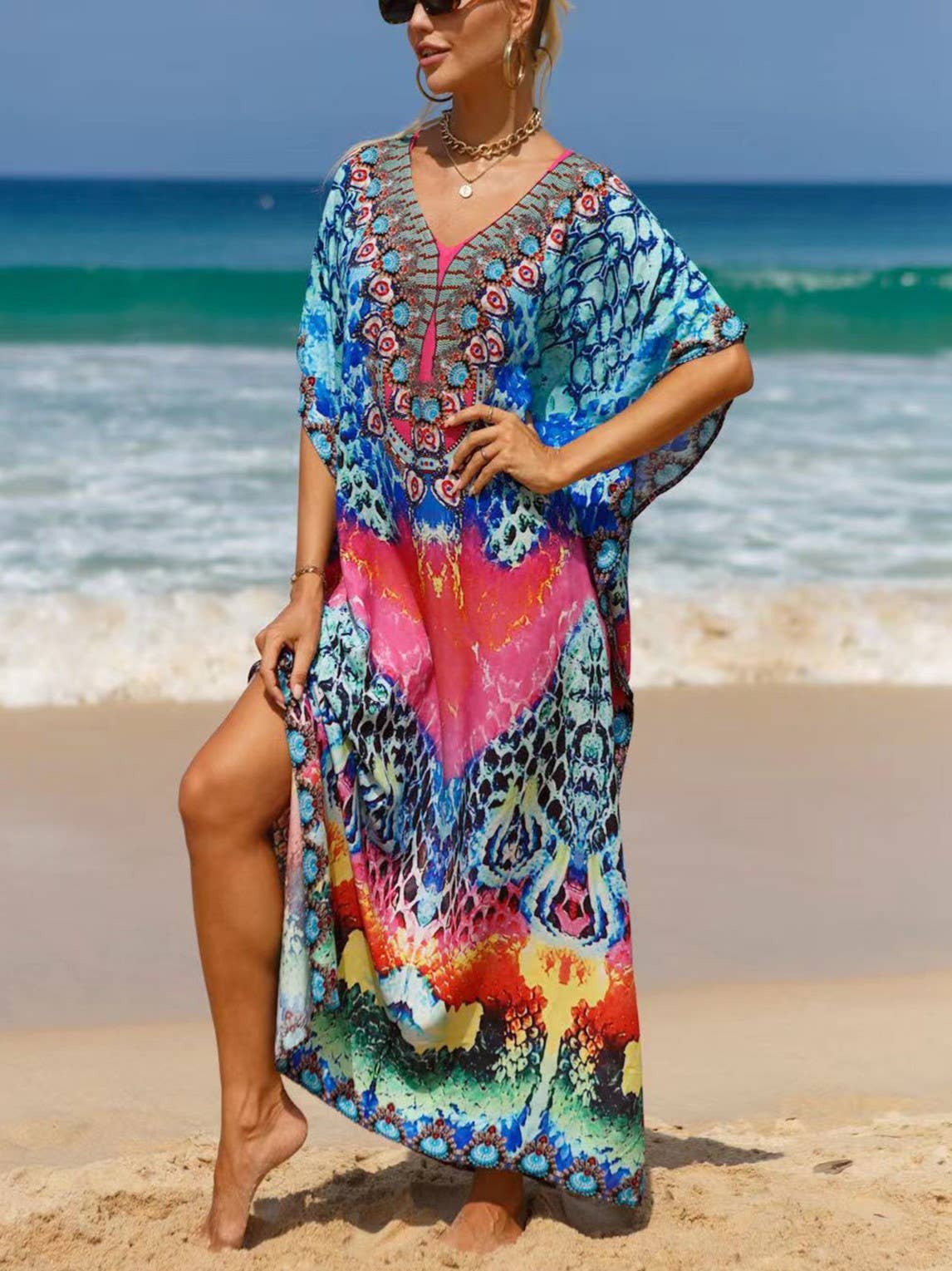 Bohemian Printed Kimono 19 Colors