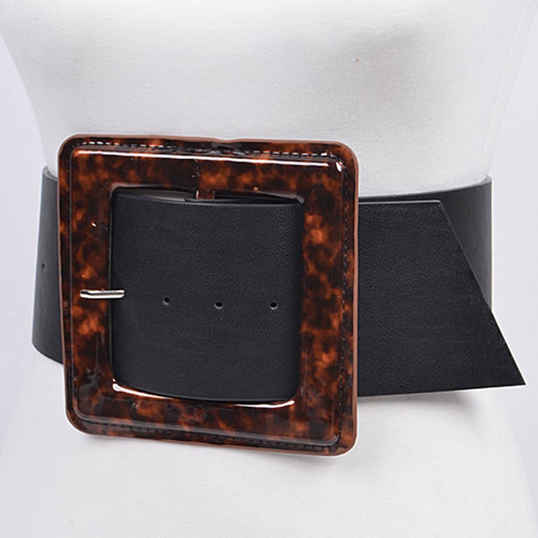 Iconic Square Buckle Belt