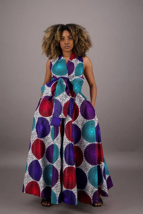 African Print Infinity Jumper 16118-267