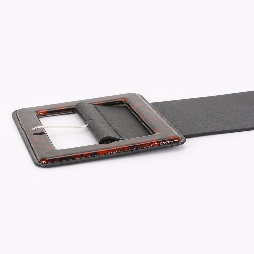 Iconic Square Plus Size Buckle Belt HB7684
