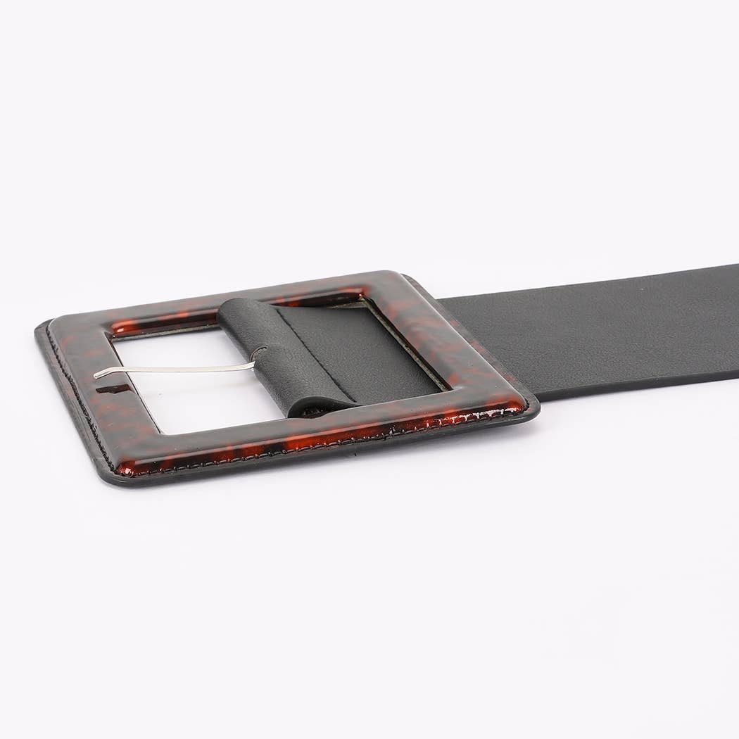 Iconic Square Plus Size Buckle Belt HB7684