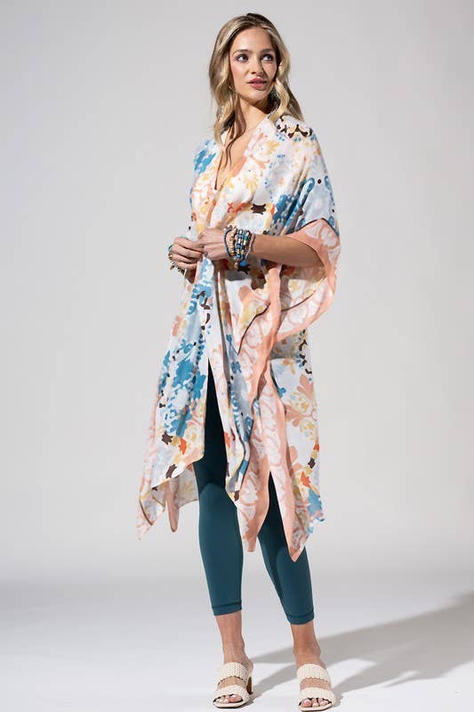 Cona Moroccan Tile Kimono