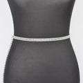 Rhinestone Plus Size Chain Belt
