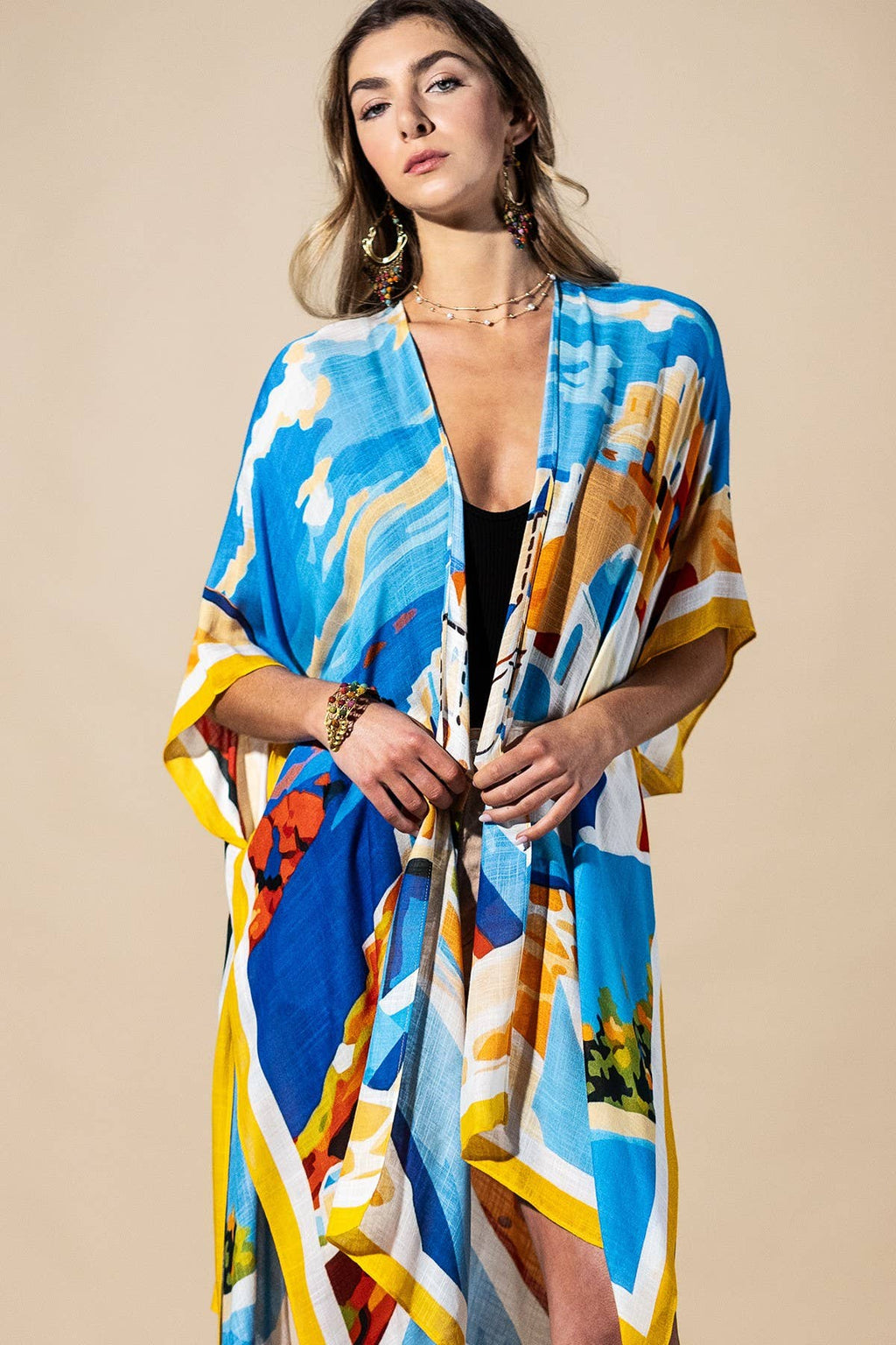 Oia Horizon Kimono