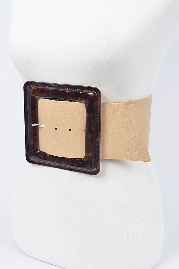Iconic Square Buckle Belt