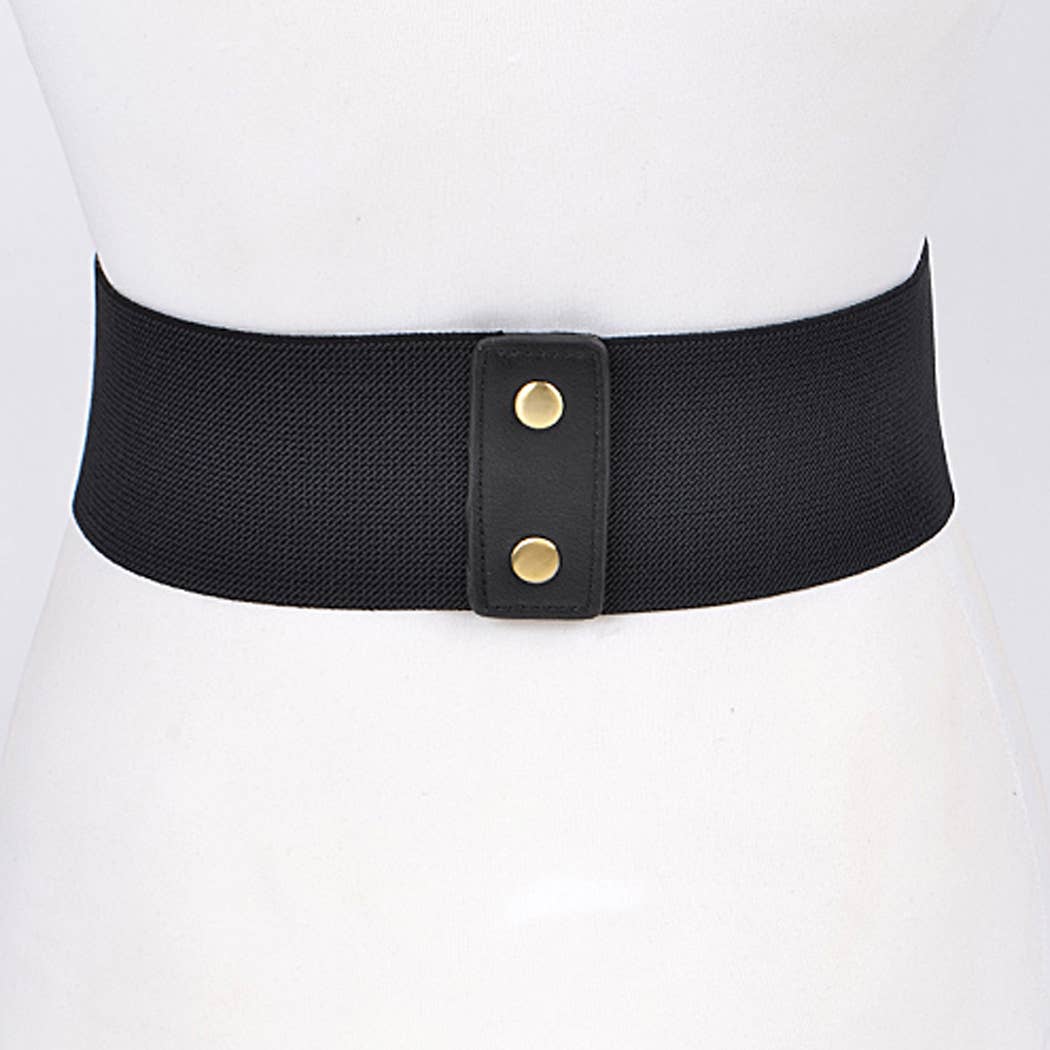 Corset Belt With Ribbon Detail