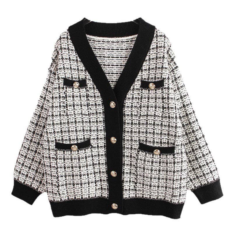 Versatile Loose Knit Cardigan Sweater Coat
