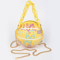 Graffiti Basketball Chain Bag