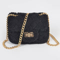 Faux Fur Mini Crossbody Bag