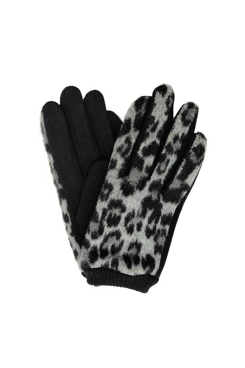 Leopard Soft Touch Gloves