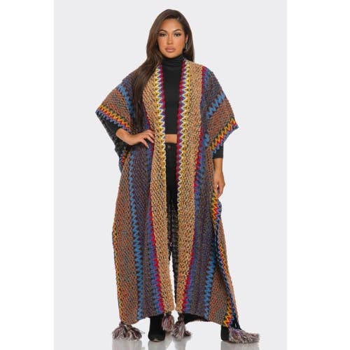 CARDIGAN KIMONO TASSEL